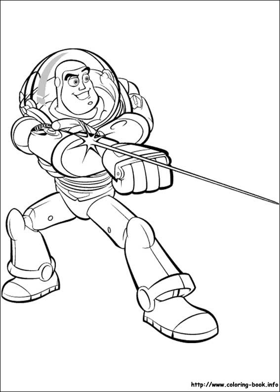 Toy Story coloring picture